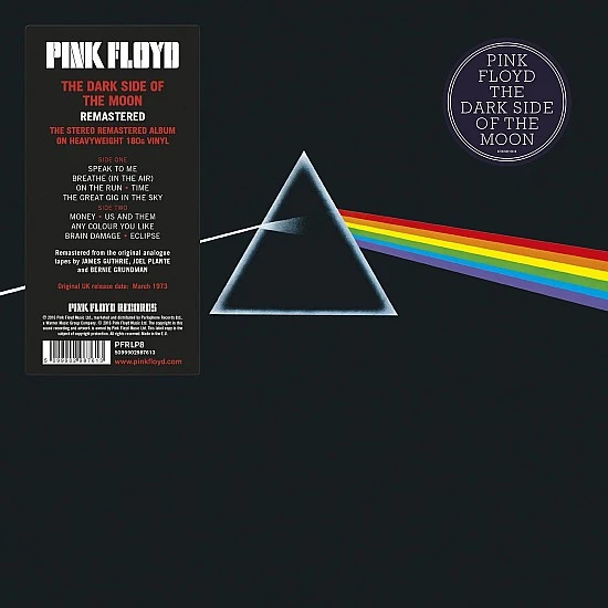 Pink Floyd ‎– The Dark Side Of The Moon Plak LP