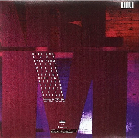 Pearl Jam - Ten Plak LP