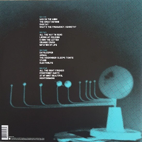 R.E.M. - In Time: The Best Of REM 1988-2003 (Mavi Renkli) Plak 2 LP