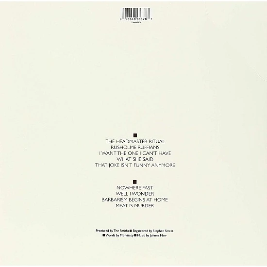 The Smiths - Meat Is Murder Plak LP