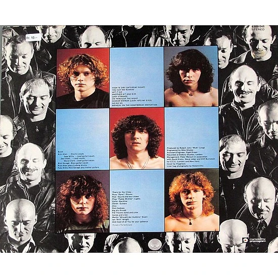 Def Leppard ‎- High 'N' Dry Plak LP