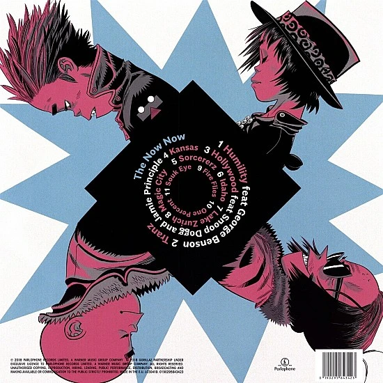 Gorillaz ‎– The Now Now Plak LP
