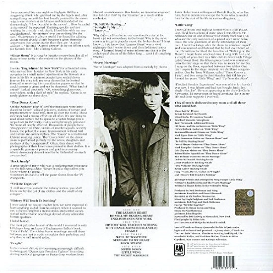 Sting - Nothing Like The Sun Plak 2 LP