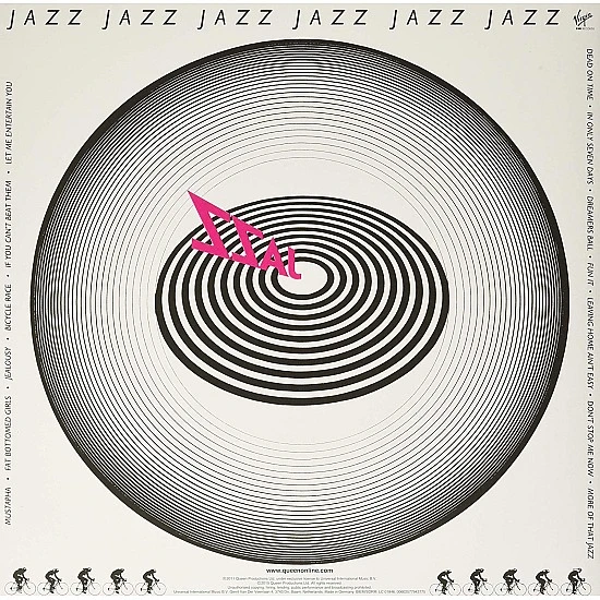 Queen ‎– Jazz Pembe Renkli Plak LP