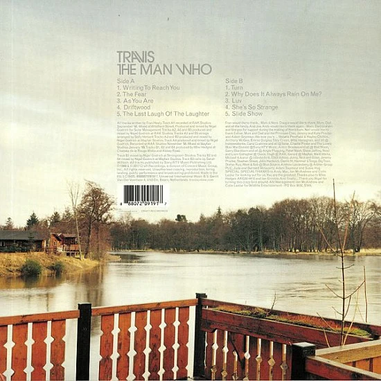 Travis - The Man Who Plak LP