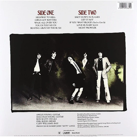 AC/DC - Highway To Hell Plak LP