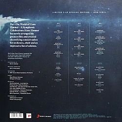 Hans Zimmer ‎– The World Of Hans Zimmer (A Symphonic Celebration) Plak 3 LP 