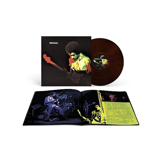 Jimi Hendrix ‎– Band Of Gypsys (Kırmızı Siyah Beyaz Mermer Renkli) Plak LP