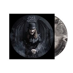 Ozzy Osbourne - Ordinary Man (Siyah Beyaz Gri Mermer Renkli) Plak LP