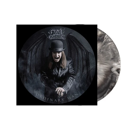 Ozzy Osbourne - Ordinary Man (Siyah Beyaz Gri Mermer Renkli) Plak LP