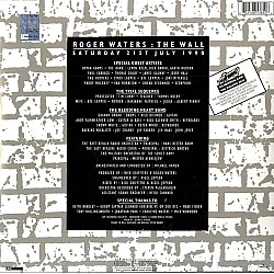 Roger Waters ‎– The Wall (Live In Berlin) RSD Şeffaf Renkli Plak 2 LP