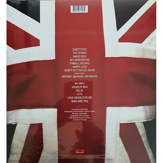 The Who - Who's Greatest Hits (Kırmızı Renkli) Plak LP