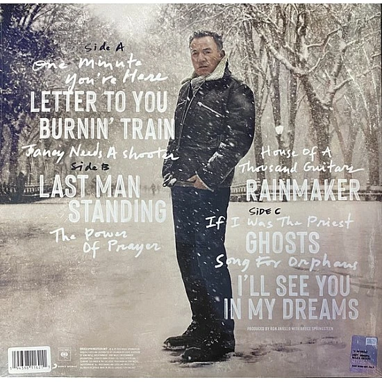 Bruce Springsteen - Letter To You (Gri Renkli) Plak 2 LP