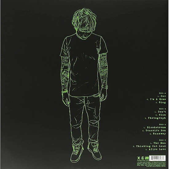 Ed Sheeran - X Multiply Plak 2 LP