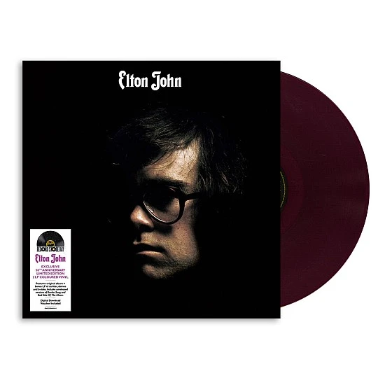 Elton John ‎– Elton John (Mor Renkli) Plak 2 LP