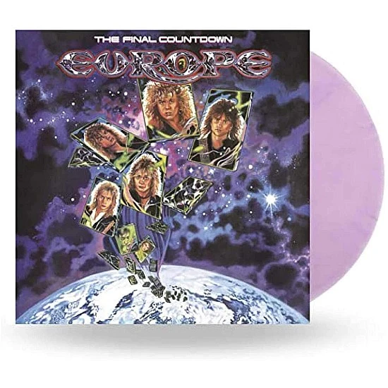 Europe - The Final Countdown (Mor Şeffaf Renkli) Plak LP