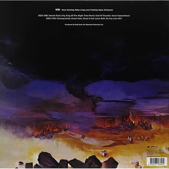 Kiss ‎– Destroyer Resurrected (Turuncu Renkli) Plak LP * ÖZEL BASIM *