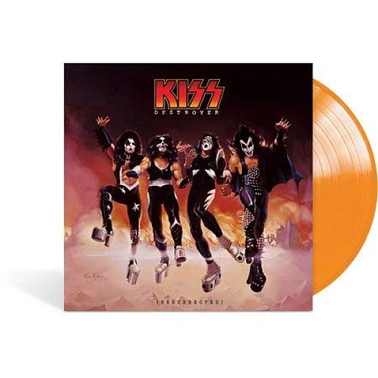 Kiss ‎– Destroyer Resurrected (Turuncu Renkli) Plak LP * ÖZEL BASIM *