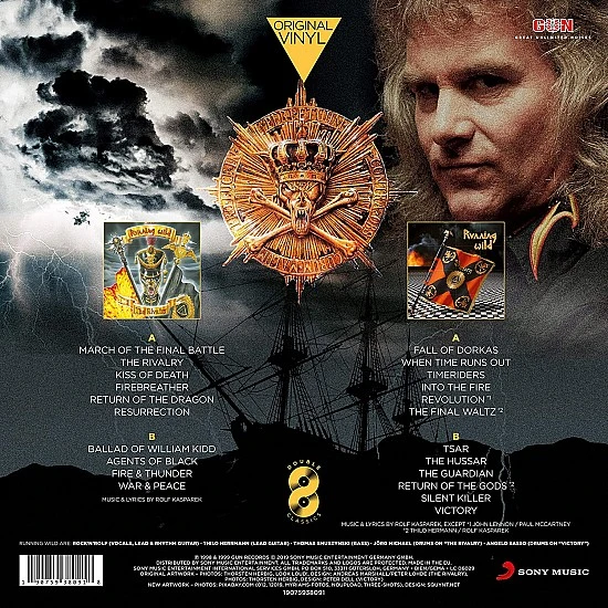 Running Wild - The Rivalry / Victory Plak 2 LP