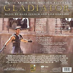 Gladiator (Gladyatör) Soundtrack Plak 2 LP 