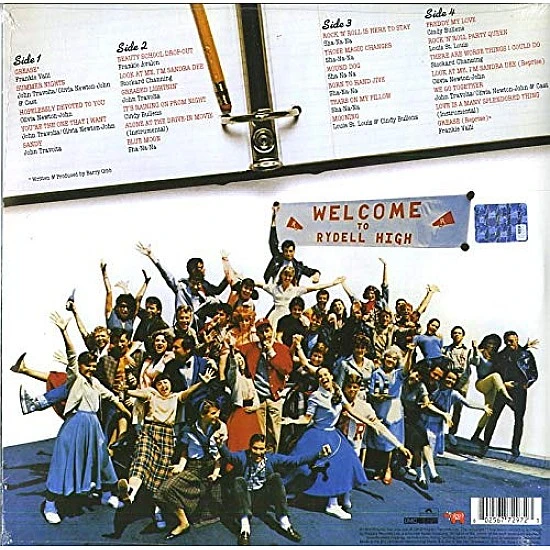 Grease Soundtrack (Pembe Renkli) Plak 2 LP