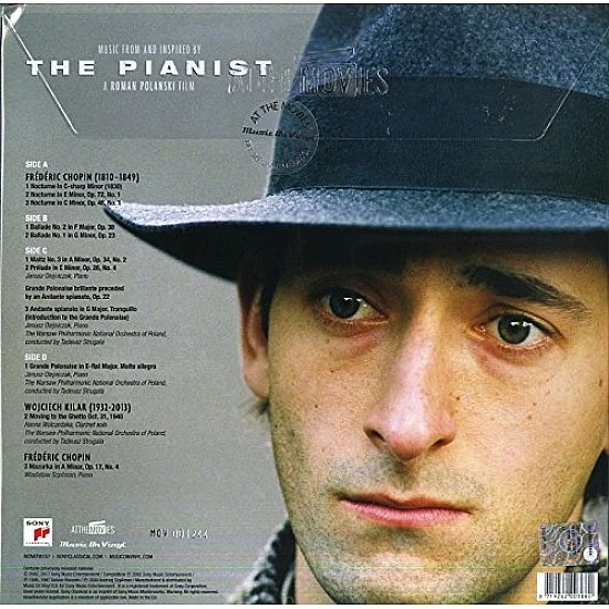 The Pianist (Piyanist) Soundtrack (Kırmızı Renkli) Plak 2 LP