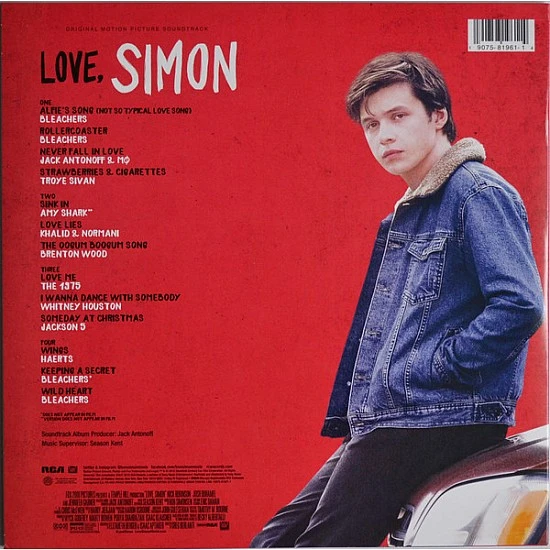 Love, Simon Soundtrack Plak LP