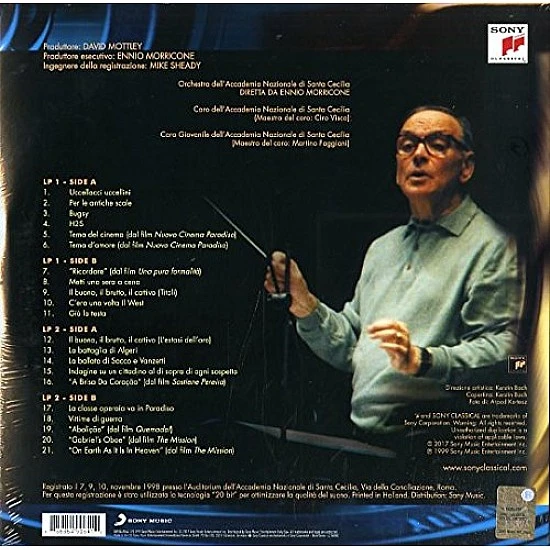 Ennio Morricone - Cinema Concerto Plak 2 LP