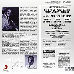 Henry Mancini ‎– The Pink Panther Film Müziği Audiophile Plak LP