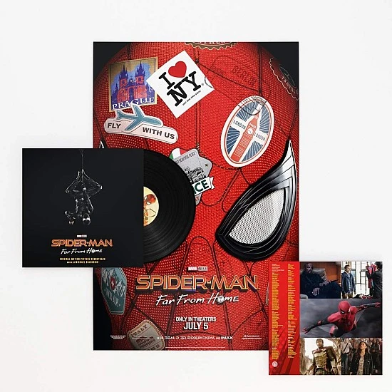 Spider-Man: Far From Home Film Müziği Plak LP + Poster