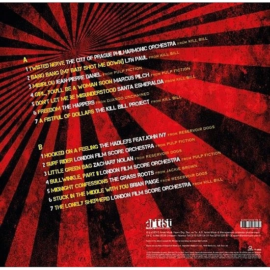 Tarantino The Collection Plak LP