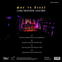 Mor Ve Ötesi ‎– Canlı Senfonik / Aya İrini Konser Plak 2 LP * OUTLET *
