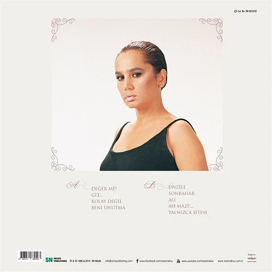 Sezen Aksu ‎– Git... (Siyah Renkli) Plak LP