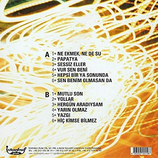 Teoman ‎– Teoman Plak LP