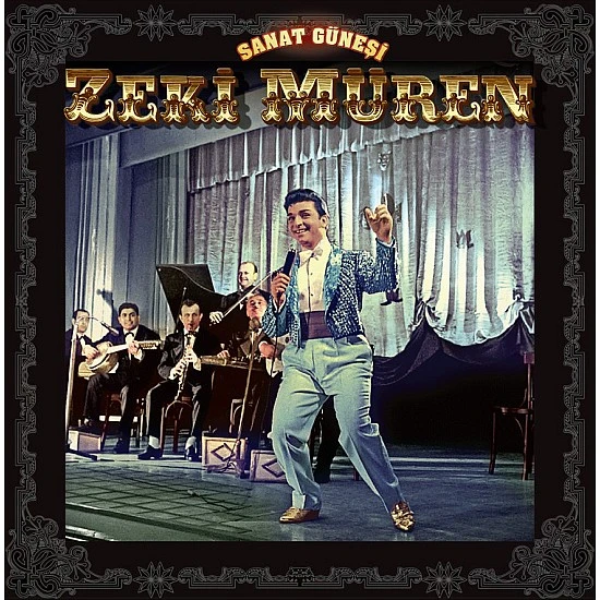 Zeki Müren - Sanat Güneşi Plak LP