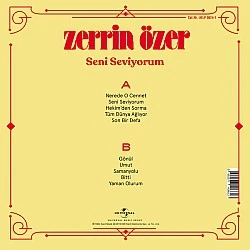 Zerrin Özer - Seni Seviyorum Plak LP