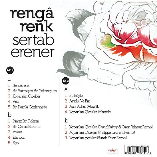 Sertab Erener – Rengarenk Plak 2 LP