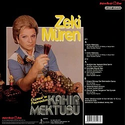 Zeki Müren - Kahır Mektubu Plak 2 LP