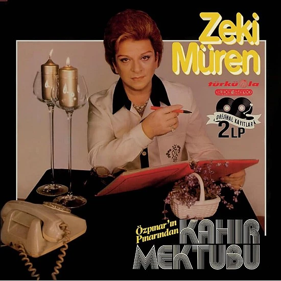 Zeki Müren - Kahır Mektubu Plak 2 LP