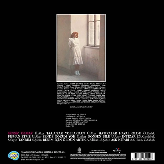 Nilüfer - Sensiz Olmaz (Mavi Renkli) Plak LP