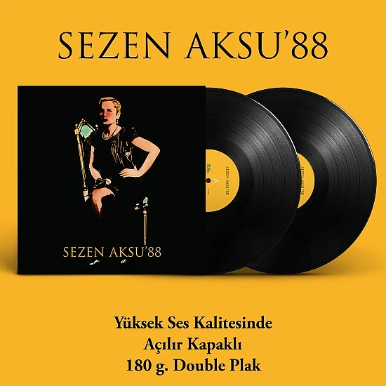 Sezen Aksu - Sezen Aksu '88 Plak 2 LP
