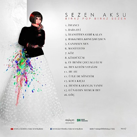 Sezen Aksu ‎– Biraz Pop Biraz Sezen Plak 2 LP