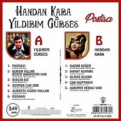 Handan Kara & Yıldırım Gürses - Postacı Plak LP