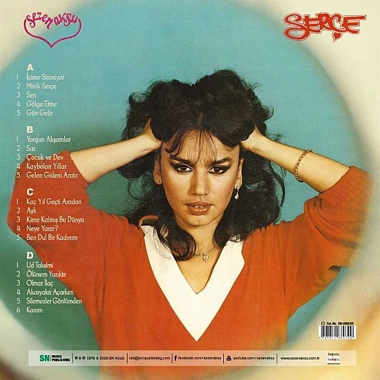 Sezen Aksu - Serçe Plak 2 LP