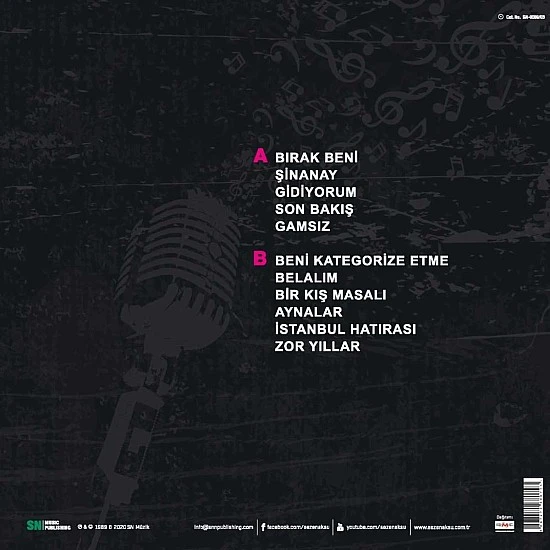 Sezen Aksu - Sezen Aksu Söylüyor Plak LP