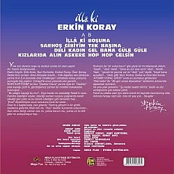 Erkin Koray ‎– İlla Ki (Kırmızı Renkli) Plak LP