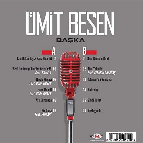 Ümit Besen - Başka Plak LP