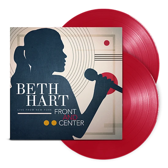 Beth Hart ‎– Front And Center Live From New York (Kırmızı Renkli) Plak 2 LP