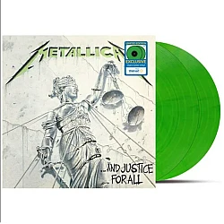 Metallica - And Justice For All (Yeşil Renkli) Plak 2 LP * ÖZEL BASIM *