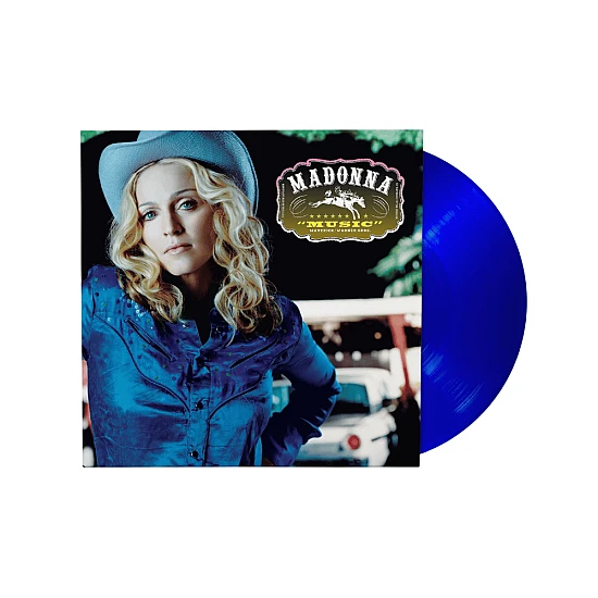 Madonna - Music (Blue) Plak LP